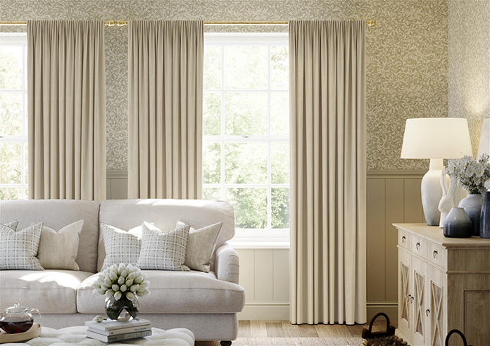 Devonshire, Mushroom - Made to Measure Curtains - Image 3